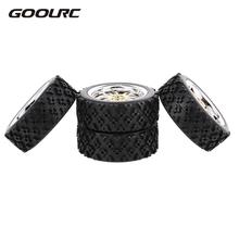 Goolrc 4PCS 1/10 RC Car On-road Tyre Star Tread Pattern for 1:10 RC Cars HSP Redcat Traxxas Tamiya HPI RC Buggy RC Toys Parts 2024 - buy cheap