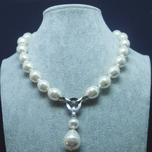 Natural collar de perlas con colores top gargantilla anudada collar tamaño 14x17mm, madre de perlas para boda fiesta wea 2024 - compra barato