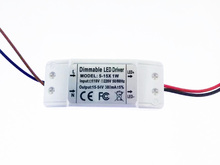 Controlador LED regulable luz de techo fuera de la unidad 5-15X1W 5 W 7 W 9 W 12 W 15 W transformador de potencia 10 piezas 2024 - compra barato