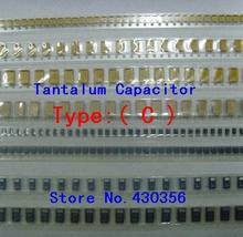 10PCS  Tantalum Capacitor  6032  Type:C      106  10UF  35V   106V 2024 - buy cheap