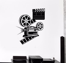 Pegatina de pared de película para decoración de sala de cine, póster extraíble de Arte de vinilo, Mural, decoración de belleza, LX234 2024 - compra barato