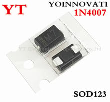 2000 шт./лот 1N4007 IN4007 4007 M7 SMD DO-214AC 2024 - купить недорого