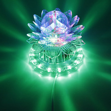 Disco RGB Led Stage Light Auto Rotating Ball Lamp Effect Magic Party Club Lights For Christmas Home KTV Xmas Wedding Show Pub 2024 - buy cheap