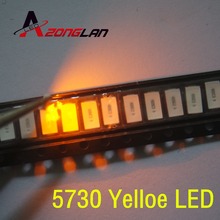 Chip de diodo LED ultraligero 5630/5730 amarillo, montaje en superficie, SMD 1000, 5730-2,0 V, 580-590nm, 2,6, 5730 Uds. 2024 - compra barato