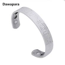 Dawapara Woven Irish Jewelry Knotwork Braid Stainless Steel Bangles Women Men Health Bracelet Magnetic Bracelet for Blood health 2024 - buy cheap