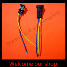 10 sets DJ7021-1.5 2Pin car connector with 10cm wire ,car oxygen sensor plug,Car waterproof electrical connector for car ect. 2024 - buy cheap