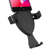 Универсальный автомобильный держатель для телефона с гравитационным креплением на вентиляционное отверстие для iPhone X 7 6 Samsung смартфон держатель для мобильного телефона 2024 - купить недорого