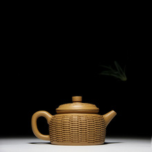 sand pot artist in Yixing, is a gift for tea pots and teapots made of mud and bamboo in Dezhong Purple Sand Teapot 2024 - buy cheap