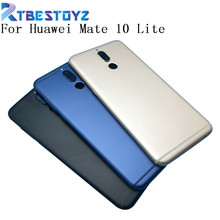 Battery Metal Back Cover For Huawei Mate 10 lite Honor 9i Nova 2i RNE-L01 L21 Housing Case With Camera Lens+Power Volume Buttons 2024 - buy cheap