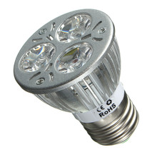 3W LED Grow Light  LED Spotlight Bulb Plant Lamp for Greenhouse Hydroponics System AC85-265V E27 B22 GU10 UV Ultraviolet Purple 2024 - buy cheap