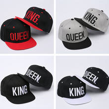 4 color KING QUEEN Embroidery Snapback Hat Acrylic Men Women Couple Baseball Cap Gifts Fashion Hip-hop Sport Caps 2016 Hot Sale 2024 - buy cheap