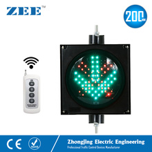 Remote Controller 200mm LED Traffic Light Red Cross Green Arrow LED Traffic Signals Wireless Controlled 2024 - buy cheap