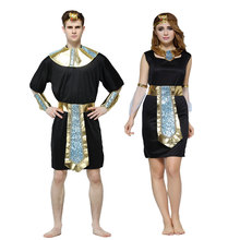 Umorden, древний Египетский Костюм Фараона, костюм Клеопатры, для мужчин и женщин, костюм принцессы Принц Египта, праздничное платье на Хэллоуи... 2024 - купить недорого