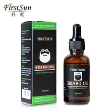 Firstsun Hot Natural Organic Face Beard Moustache Oil Soften Hair Growth Nourishing for Men Beard Grow Products Dropshipping 2024 - buy cheap