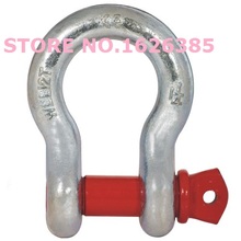 8.5T 1"--85T 3"  G209 U.S. Type screw pin bow anchor shackle electric galvanized die forging bracket lifting bolt shackle 2024 - buy cheap