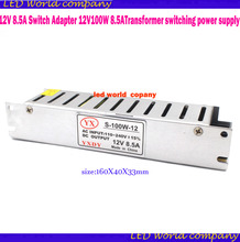 12V 8.5A 100W Slim Power Supply AC to DC Adapter Switch for LED Strip Light CCTV 12V 100W AC 110V 220V 2024 - buy cheap
