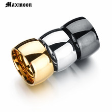 Мужское кольцо из нержавеющей стали, серебряного цвета 2024 - купить недорого