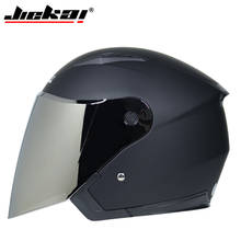 Motorcycle vintage Dual lens Helmet scooter Open Face Capacete Para helmets Motocicleta Cascos Moto Motocross helmet 2024 - buy cheap