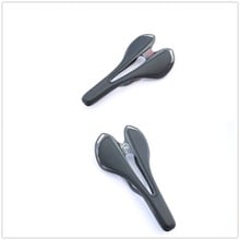 2016  FCFB FW super light Leather saddle   seat tube mtb road bike saddle  118+/-5g  carobon board, carbon bow top saddle 2024 - buy cheap