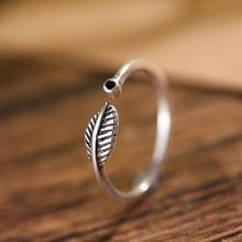 Женские кольца в стиле ретро, из стерлингового серебра 925 пробы, с изменяемым размером, SRI125 2024 - купить недорого