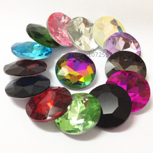 TopStone 8 10 12 14 27 mm Round Baoshihua Glass Crystal Stone Pointed back High Quality Flat Top Rhinestone 2024 - buy cheap