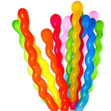 10 pçs grosso longa linha látex balões casamento aniversário balão decoração 2024 - compre barato