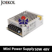 Mini type switching power supply 50W 48V 1A,Single Output AC-DC power supply for Led Strip,transformer AC 110v/220v to DC 48v 2024 - buy cheap