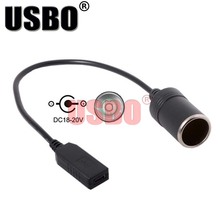 Black 0.3M Trigger PD decoy connector Type-C female to car cigarette lighter female socket charging line Type-c power cord 100W 2024 - buy cheap