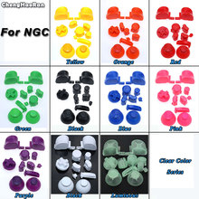 Набор кнопок ChengHaoRan для Gamecube контроллер мод красочный полный D-Pad Кнопка ABXY с колпачок для пальцев для NGC кнопки Набор 2024 - купить недорого