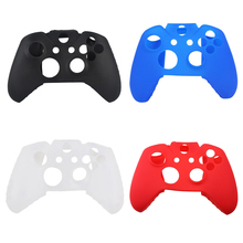 Capa protetora de borracha de silicone macio para controle de xbox one 1 2024 - compre barato