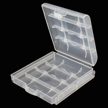 Soshine caixa de plástico rígido para bateria, 10 peças, suporte de caixa de armazenamento para bateria aa aaa 2024 - compre barato