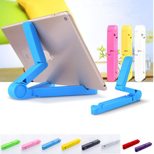 Tablet Holder stands For Apple iPad Pro 10.5 12.9 9.7 Air 1 2 mini 1 2 3 4 5 Foldable Desktop Stand For Ipad air 10.5 2019 2024 - buy cheap