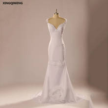 Sexy Sheath Wedding Dress Lace Ivory Wedding Dresses Long Bridal Gowns Detachable Train vestidos de novia Chic robe de mariee 2024 - buy cheap