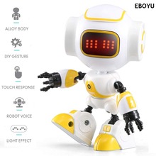 JJRC R9 LUBY Intelligent Robot Touch Control DIY Gesture Talk Smart Mini RC Robot Gift Toy 2024 - buy cheap