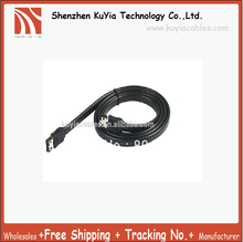 KUYiA 0.5M 7pin eSATA Extension Cable Male to Male Black+5pcs/lot+Free shipping +tracking number 2024 - buy cheap