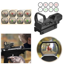Hunting sight Scopes Optics Red Green Dot Sight Scope Sniper Pistol Airsoft Air Guns Reflex 4 Reticle RifleScopes Holographic S 2024 - buy cheap