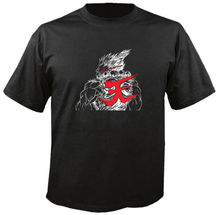 Akuma Game Logo Black Short Sleeve Cotton Men'S New Arrival Summer Style Short Sleeve Leisure Fashion Funny T Shirts for Men 2024 - buy cheap