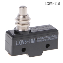 OOTDTY LXW5-11M 3 Screw Terminals Panel Mount Roller Plunger Limit Switch 15A 380V KL Dropshipping 2024 - buy cheap