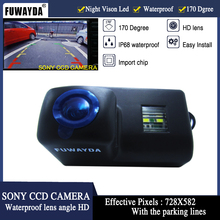 Fuwayda sony-câmera de ré com visão ccd., para peugeot 206, 207, 306, 307, 308 e 406. 2024 - compre barato