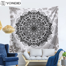 Tapeçaria de mandala indiana, tapeçaria de parede para decoração de casa, tapete estampado, geométrica, irregular, padrão, tapeçaria de mesa 2024 - compre barato