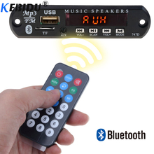 Беспроводной MP3 Bluetooth 12 В WMA декодер kebidu, плата, аудио модуль, USB TF FM радио с пультом дистанционного управления, автомобильные аксессуары 2024 - купить недорого