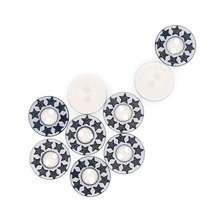100PCs Resin Buttons 2 hole Round Laser Pentagrams Button Latest Design Scrapbooking Sewing Accessories Craft JS9020 12.5mm 2024 - buy cheap