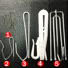 30PCS Curtain Metal Hooks Pencil Pleat for Curtains Sliding Track Window Hanging Curtain Accessory Curtains Plastic Hooks CP056H 2024 - buy cheap