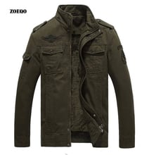 New winter jacket men Military Bomber Jackets Men Cotton Thick fur liner  Air Force Tactical Outwear Winter Jackets Men 2024 - buy cheap