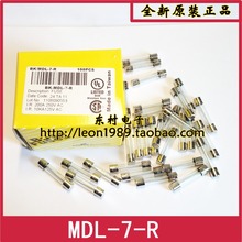 [SA]United States BUSSMANN Fuse MDL-7-R 7A 250V 6 * 30mm MDL-6-1 / 4-R slow down--50pcs/lot 2024 - buy cheap