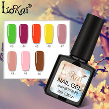 Lokai Gel UV Vernis Semi Permanent 10ML UV Nail Gel Polish Soak Off Long Lasting LED Nail Polish Gel Lacquer 90 Colors 61-90 2024 - buy cheap