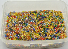 10000 Mixed Color Glass Seed Beads 1.5mm (12/0) silver lined + Storage Box 2024 - buy cheap