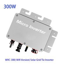 WVC 300W Wifi Version Solar On grid Inverter AC110V — AC230V IP65 Waterproof Grid Tie with Pure Sine Wave for Solar Power System 2024 - buy cheap