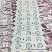 High power 100pcs/lot wholesale ad light led module injection 3leds/pcs waterproof IP65 2835 LED light modules dc 12v led module 2024 - buy cheap