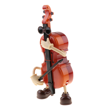 Novel Violin Style Music Box, Wind Up Swing & Dancing Violinist Doll Musical Boxes Toy Home Decorative Collectibles 2024 - buy cheap